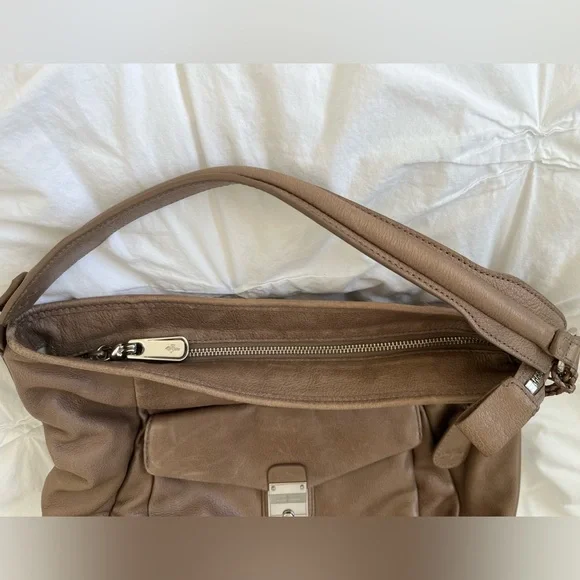 Cole Haan Tan Leather Shoulder Bag